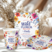 Wildflower Wild One 1st birthday  スタンダードカクテルナプキン