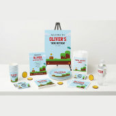 Video Game Birthday Plates Gamer Party Supplies ペーパープレート