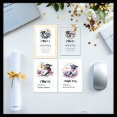 「私はITをした」コンピュータモダンサイエンス卒業 アクリル招待状