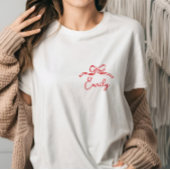 コケお洒落ット弓結び結びブライダルシャワー 招待状