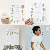 サドルアップカウボーイバースデーパーティー 招待状