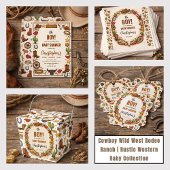 Cowboy Wild West Rodeo Ranch | Rustic Western Baby サンキューカード
