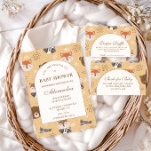 Cozy Forest Animals Diapper Raffle エンクロージャーカード