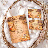 Cozy Movie Night Baby Shower 招待状