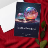 Holiday Return Address Self-inking Stamp セルフインキングスタンプ (この独立クリエイターのコレクションをカスタマイズ。)