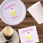 Cupcake Baking Birthday 招待状