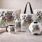 Custom Soccer Mom Photo Collage マグカップ