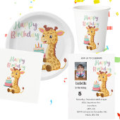 キッズハッピー誕生日 紙コップ