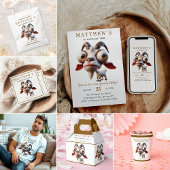 かわいいヤギの飼育動物2nd誕生日パーティー フェイバーボックス