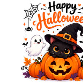ハロウィン招待状 2026 かわいいおばけ - K 招待状