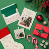 可愛いミニマルクリスマス ラウンドシール