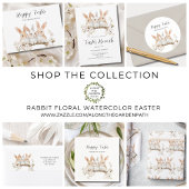 かわいいウサギフローライースター シーズンカード