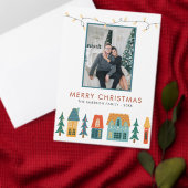 引っ越しましたニューホームホリデーカード シーズンカード (この独立クリエイターのコレクションをカスタマイズ。)