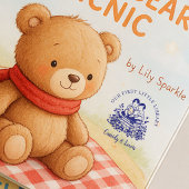 双子のベビーシャワーの最初の図書館の本 LPM26 招待状