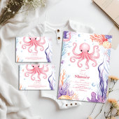 シーブックの下にかわいいベビー エンクロージャーカード