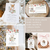 かわいい水の色ポーラベア赤ちゃんシャワーへようこそ アクリルサイン