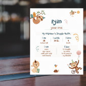 ワイルド1歳の誕生日ワンピース ベビーボディスーツ