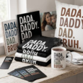 BOLD 黒 白 DADA DADDY DAD BRUH 父の日 ノートブック