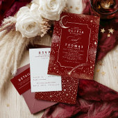 星空の天空の結婚歓迎サイン ポスター