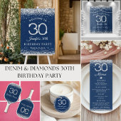 Denim & Diamonds 30th Birthday Party ボトルクーラー