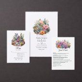 デザートヒューズ結婚フローラ 招待状 (この独立クリエイターのコレクションをカスタマイズ。)