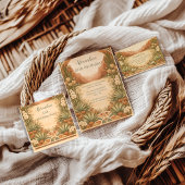 砂漠のワイルドフラワーガーデン誕生日 サンキューカード