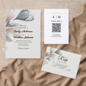 Designer Waterカラーフローラ差出人住所ラベル ラベル (この独立クリエイターのコレクションをカスタマイズ。)