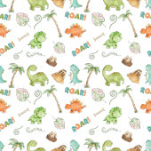 恐竜の水彩誕生日 缶バッジ