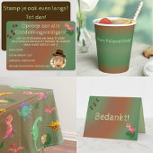 Stoer Dinosaurus Bedankkaartje - T-Rex -  サンキューカード