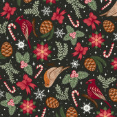 Ditsy自然クリスマス 薄葉紙