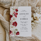 神の開花:白と赤結婚の差出人住所 ラベル