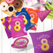 モダンおもしろい可愛ガーリーいホットピンクカラフルの散水 ラッピングペーパー