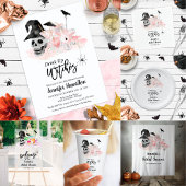 ドリンクアップウィッチハロウィーンブライダルシャワー ラウンドシール