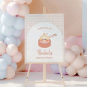 餃子誕生日フォト招待状、薄暗い合計パーティー 招待状