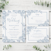 ダスティブルーフローラ テーブルナンバー (この独立クリエイターのコレクションをカスタマイズ。)