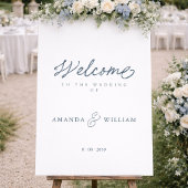 Modern Acrylic Wedding Welcome Sign アクリルサイン