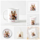 イースターヨークシャーのチョコレートの卵と花 –  ラベル