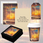 イースターリフォーメーションお祝いレット住所 シール