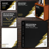 電気技師 |電気契約業者の名刺 名刺