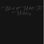 ブラックエレガントタイ婚約パーティ招待状 招待状