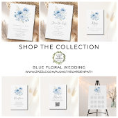 青エレガントフローラ水結婚色 セーブザデート