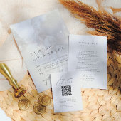 シンプル ボーホー モダン ミニマル ウェディング 返信住所 ラバースタンプ