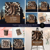 Elegant Cowgirl Boots Baby Shower ペーパープレート