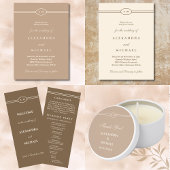 Elegant Monogram Burgundy Wedding RSVP Card 