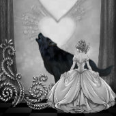 暗エレガントデザイン 招待状