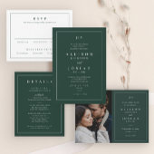 クラシックエレガントグ結婚リー詳細 エンクロージャーカード