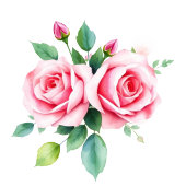 Sophisticated Black Floral Beverage Menu アクリルサイン