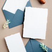 Elegant Floral Wedding Invitation 招待状