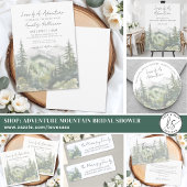 Forest Adventure Bridal Shower ラウンドシール