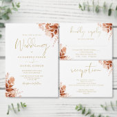 素朴フローラ秋秋結婚金ゴールド スタンダードカクテルナプキン (この独立クリエイターのコレクションをカスタマイズ。)